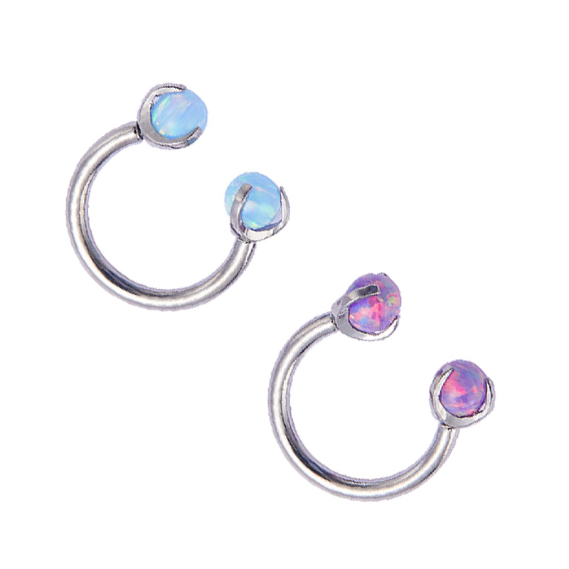 Body Jewelry Implant Grade - Ensemble de broches filetées à l'intérieur