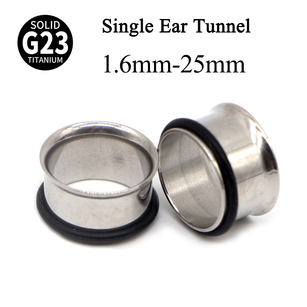 Body Jewelry Ear Gauges - Bouchons de Tunnel d'oreille évasés simples