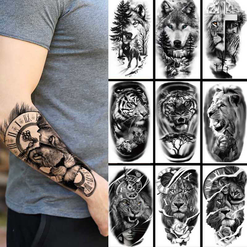 Body Jewelry Art - Autocollant de Tatouage Temporaire Étanche pour