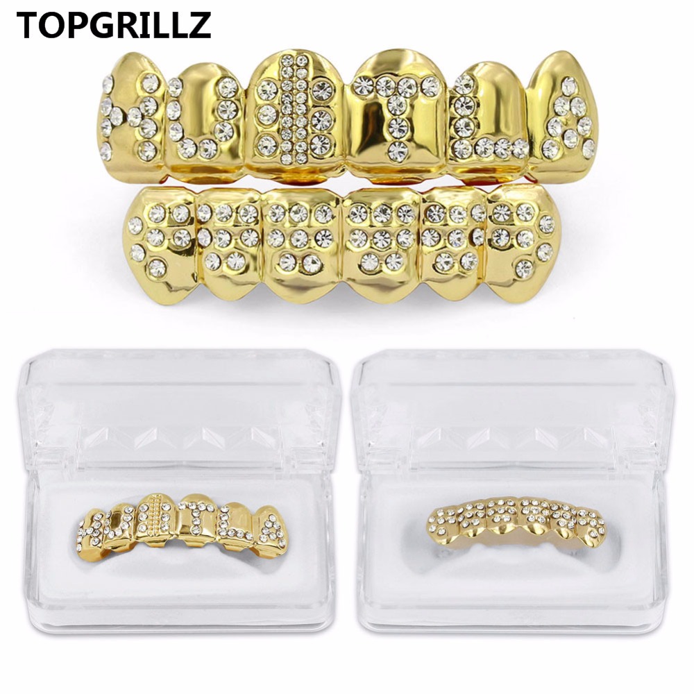 Body Jewelry Stores - TOPGRILLZ – ensemble de dents en
