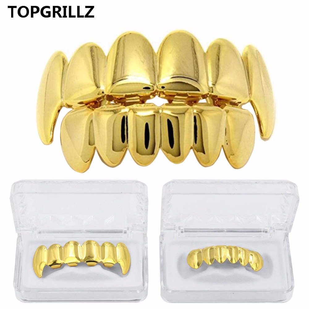 Body Jewelry Stores - TOPGRILLZ nouveau ajustement couleur or Rose