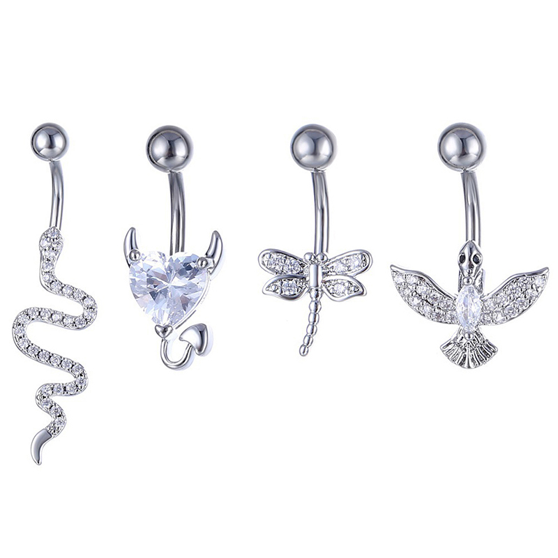 Anneau de nombril en cristal e - Body Jewelry Hoops avis et prix