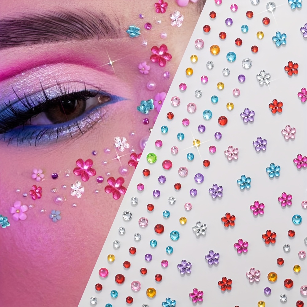 1 Feuille d'Autocollants Color - Body Jewelry Art avis et prix