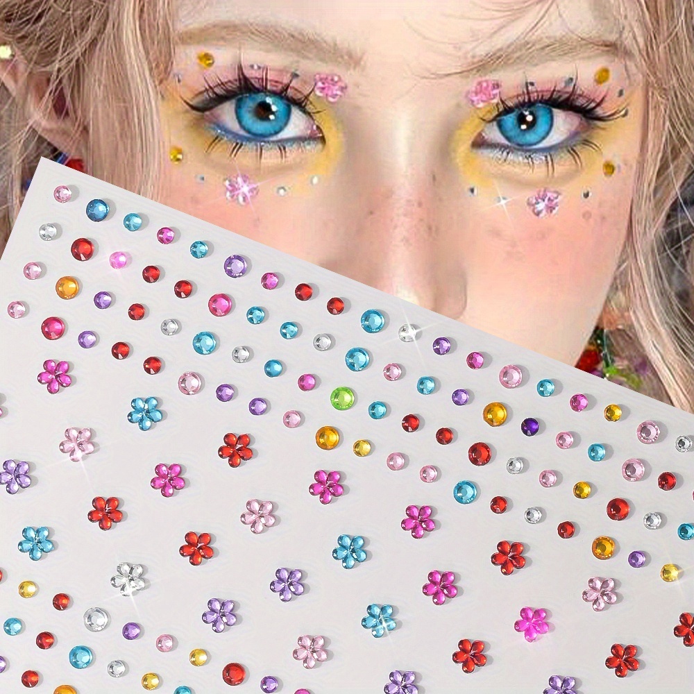 1 Feuille d'Autocollants Color - Body Jewelry Art avis et prix