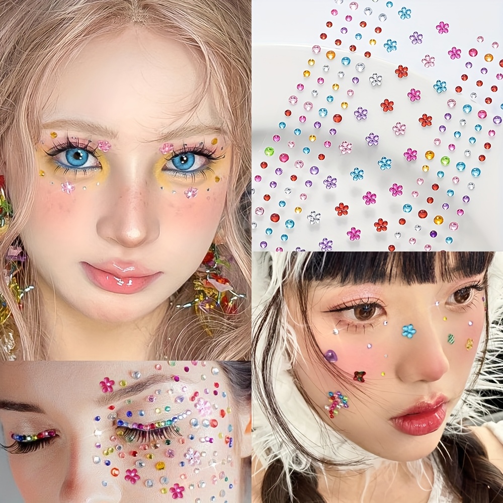 1 Feuille d'Autocollants Color - Body Jewelry Art avis et prix