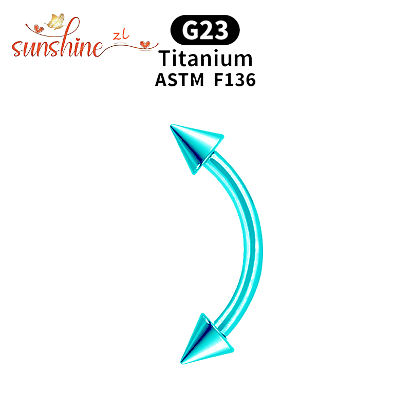 G23 Titanium Spike Curved Barb - Rook Curved Barbell avis et prix