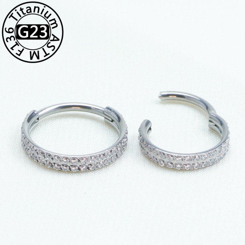 2/5 pièces, anneau de nez en t - Body Jewelry Implant Grade avis et prix