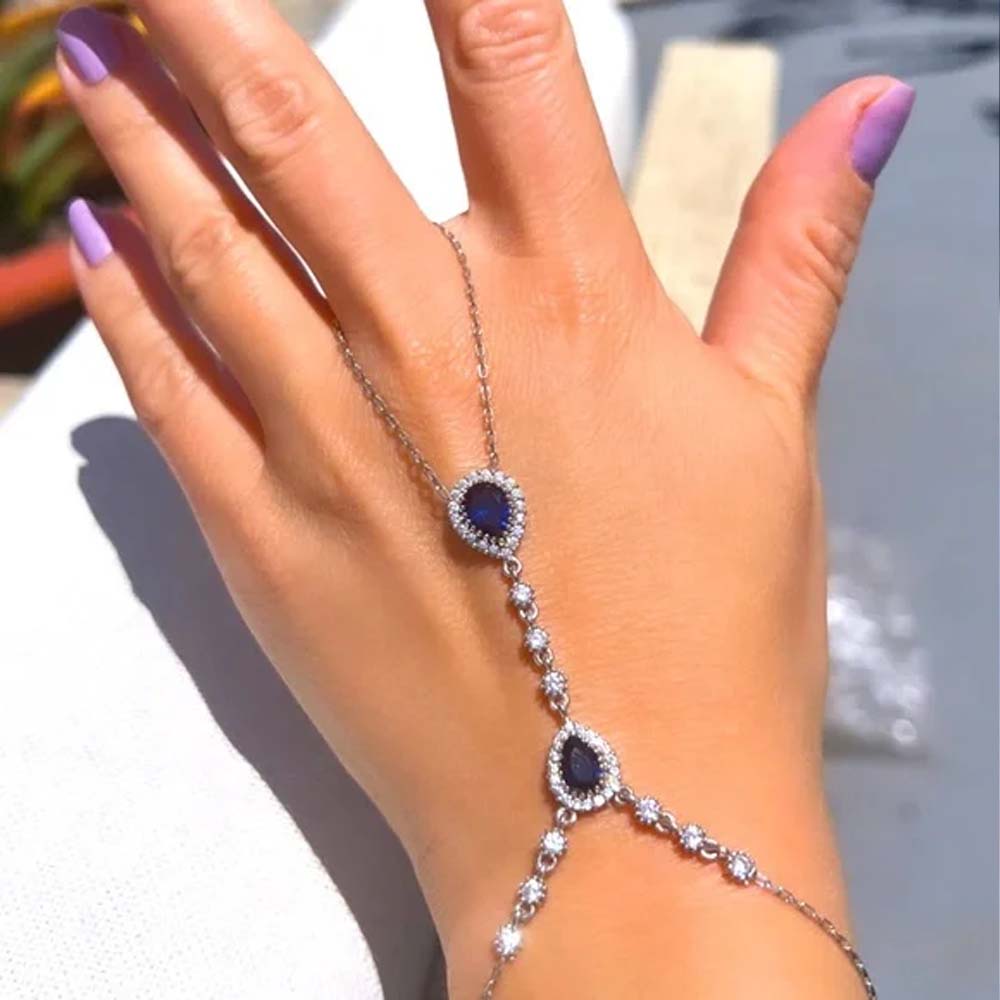 Stonefans-Bague en biscuits bl - Body Jewelry Dubai avis et prix