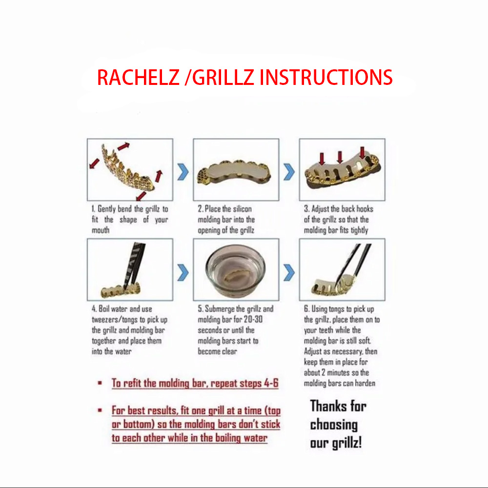 RACHELZ Sweet Cool 6/8/10 Gril - Body Jewelry Stores avis et prix