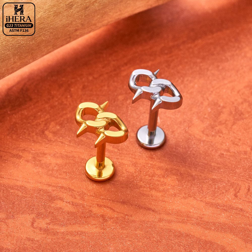Boucles d'oreilles pendantes e - Rook Curved Barbell avis et prix