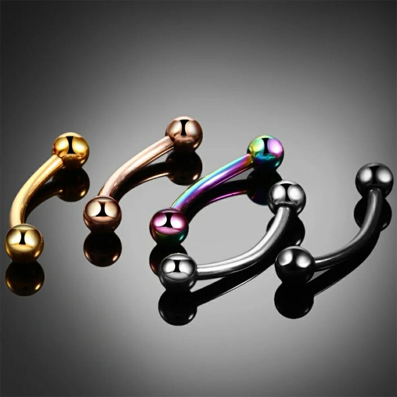 Piercing en Acier pour Eyeblog - Rook Curved Barbell avis et prix