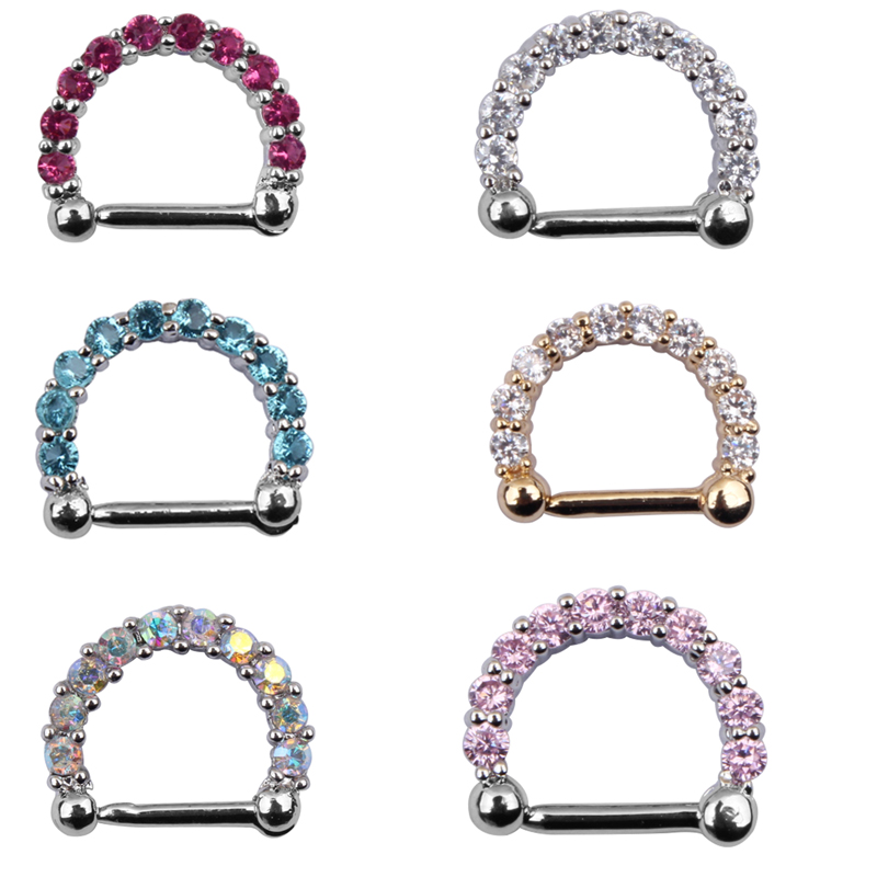 1 pièce Anneau de septum à cli - Body Jewelry Hoops avis et prix
