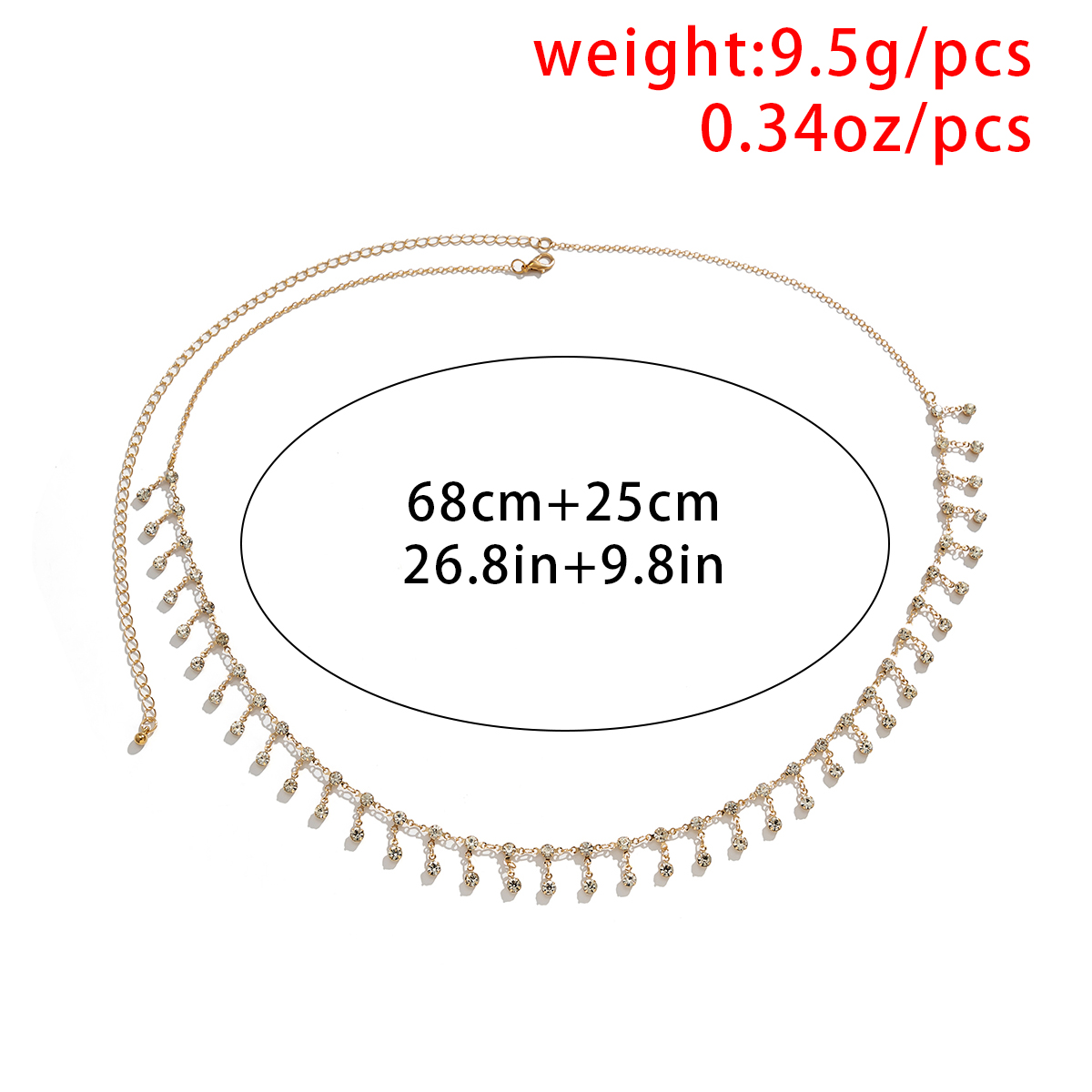 Ceinture de taille sexy avec p - Body Jewelry Art avis et prix