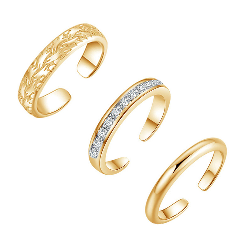 Trio Set Bagues d'orteils pour - Body Jewelry Hoops avis et prix