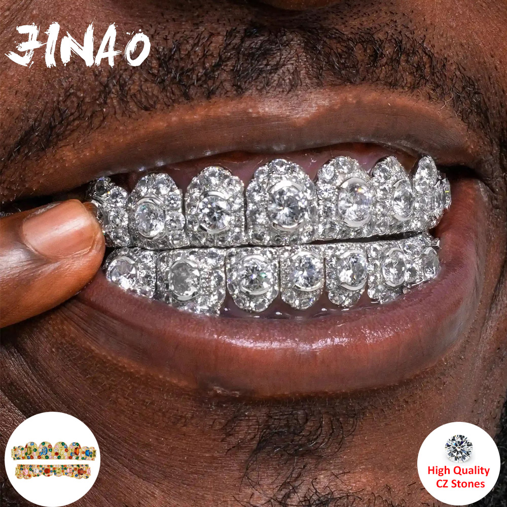JINAO Grillz Hip Hop entièreme - Body Jewelry Stores avis et prix