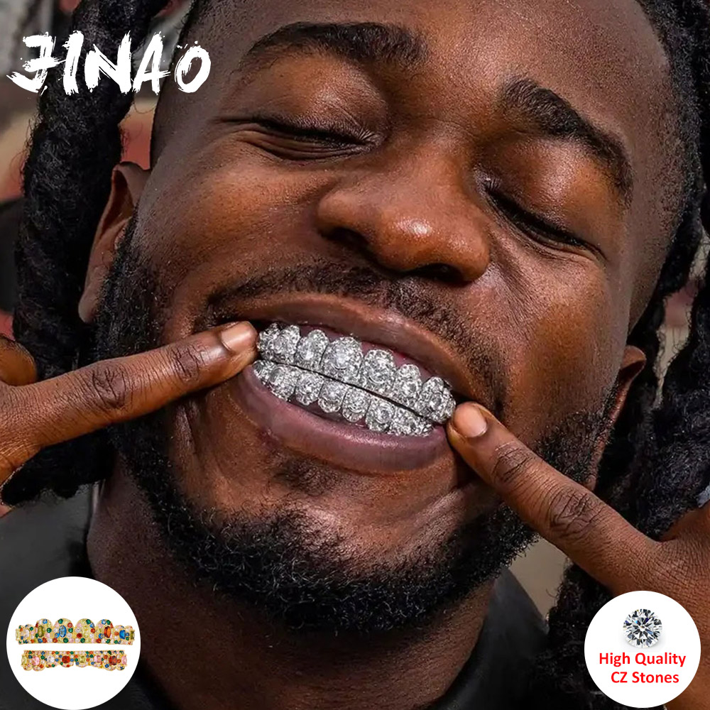 JINAO Grillz Hip Hop entièreme - Body Jewelry Stores avis et prix