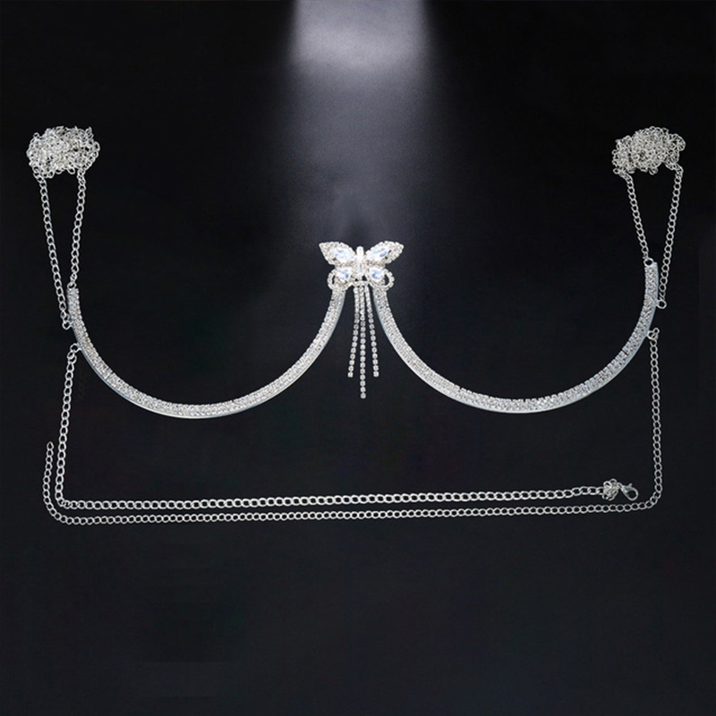 Stonefans – chaîne de poitrine - Body Jewelry Art avis et prix
