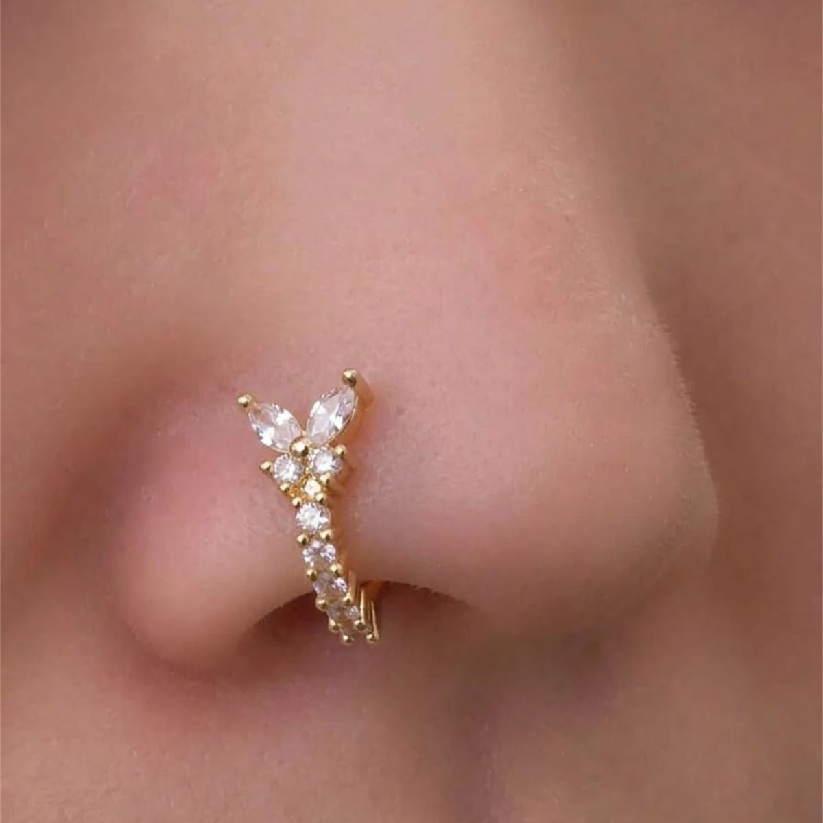 Clip de nez en forme de Y sans - Body Jewelry Hoops avis et prix