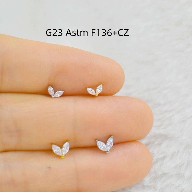 Lot10 pièces G23 titane ASTM F - Rook Curved Barbell avis et prix