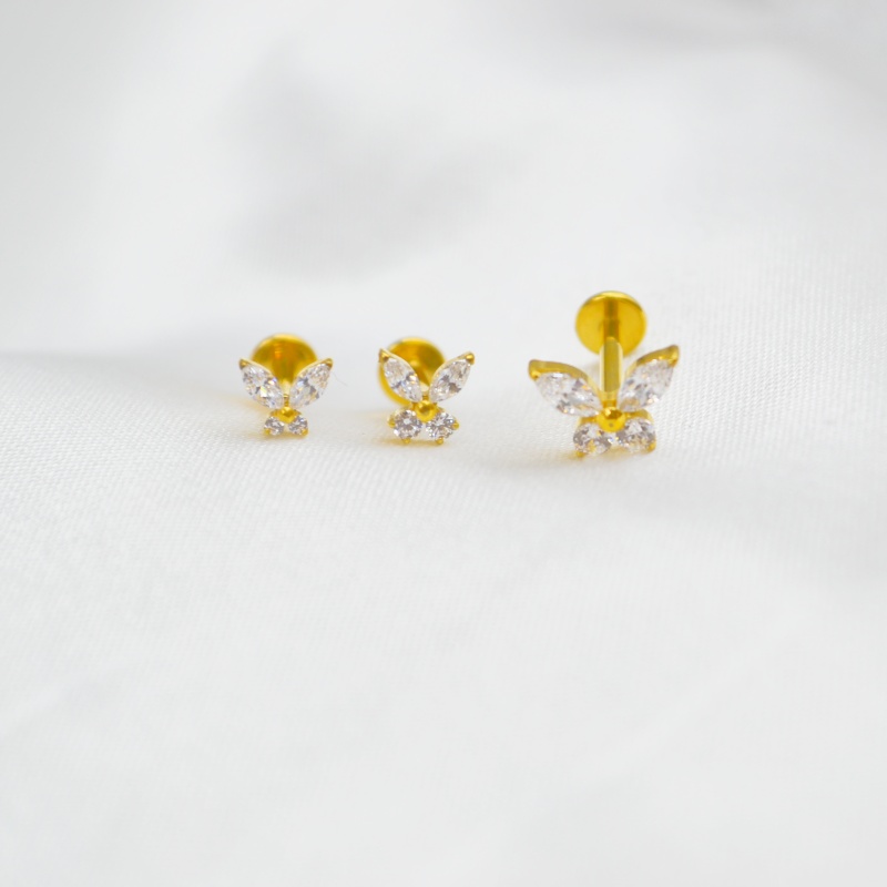 Bijoux de piercing en titane c - Rook Curved Barbell avis et prix