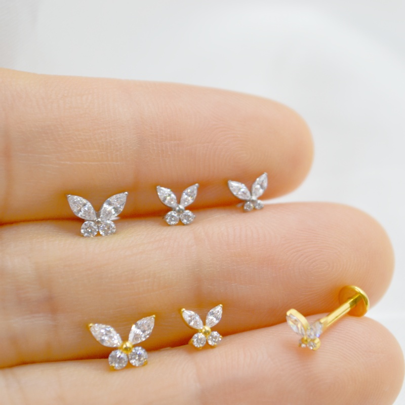 Bijoux de piercing en titane c - Rook Curved Barbell avis et prix