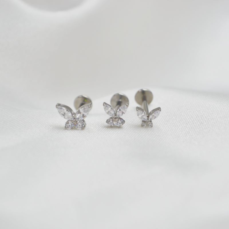 Bijoux de piercing en titane c - Rook Curved Barbell avis et prix