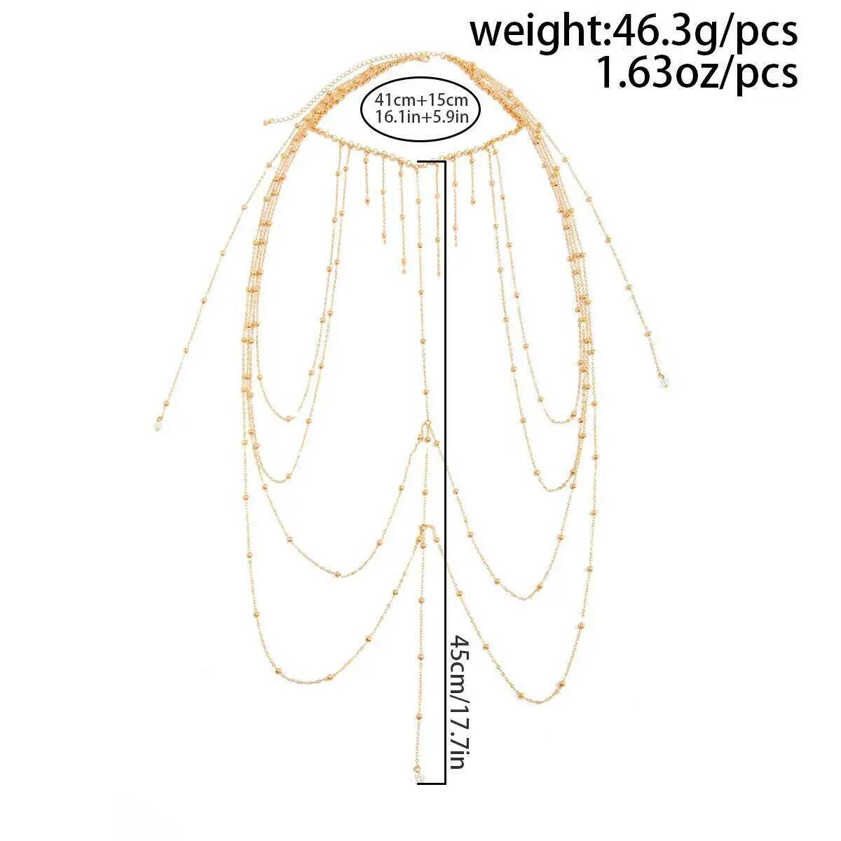 IngeSight.Z Chaîne de corps mu - Body Jewelry Chest avis et prix