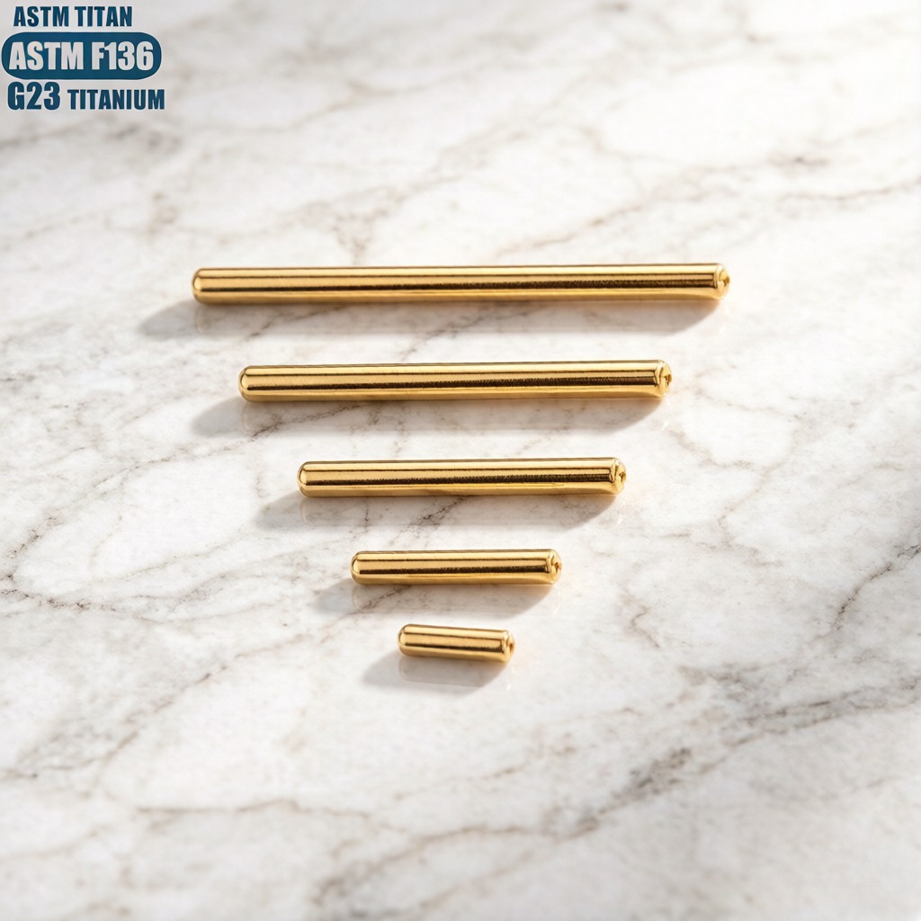 Barre de septum en titane de q - Body Jewelry Implant Grade avis et prix