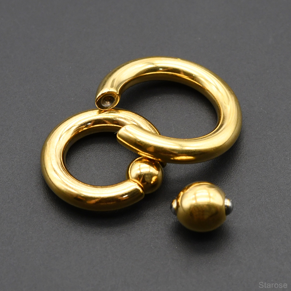 Anneaux de perles à ressort ca - Body Jewelry Ear Gauges avis et prix