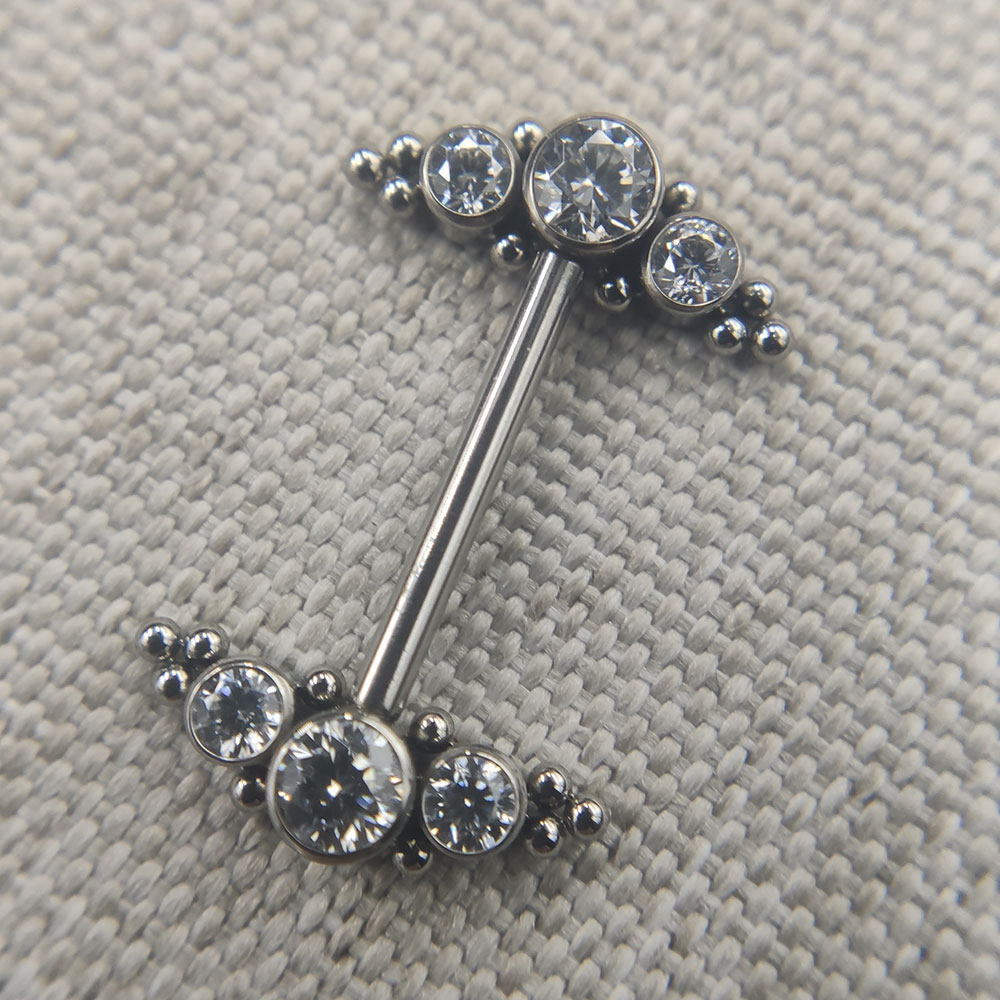 Anneau de perçage de mamelon à - Body Jewelry Implant Grade avis et prix