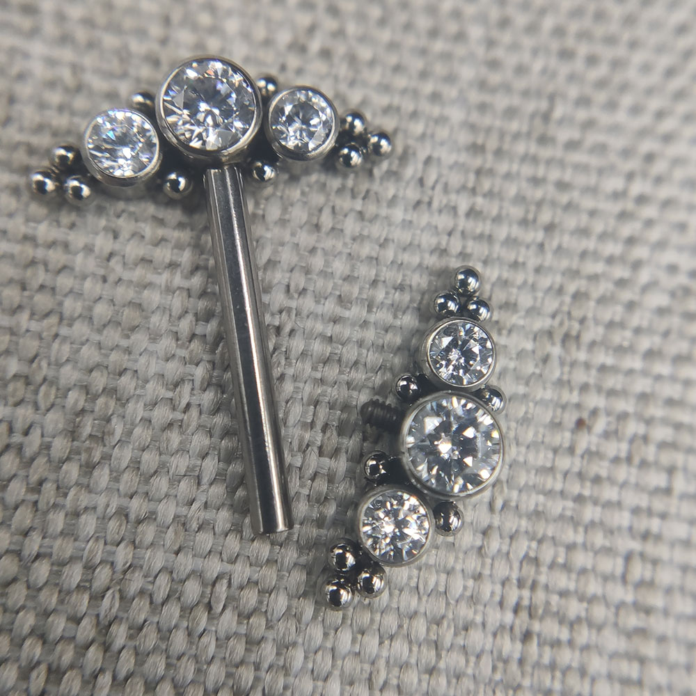 Anneau de perçage de mamelon à - Body Jewelry Implant Grade avis et prix