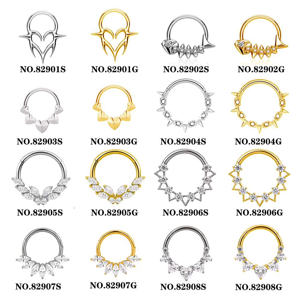 1 pièces G23 titane conque cer - Rook Curved Barbell avis et prix