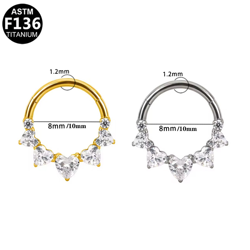1 pièces G23 titane conque cer - Rook Curved Barbell avis et prix