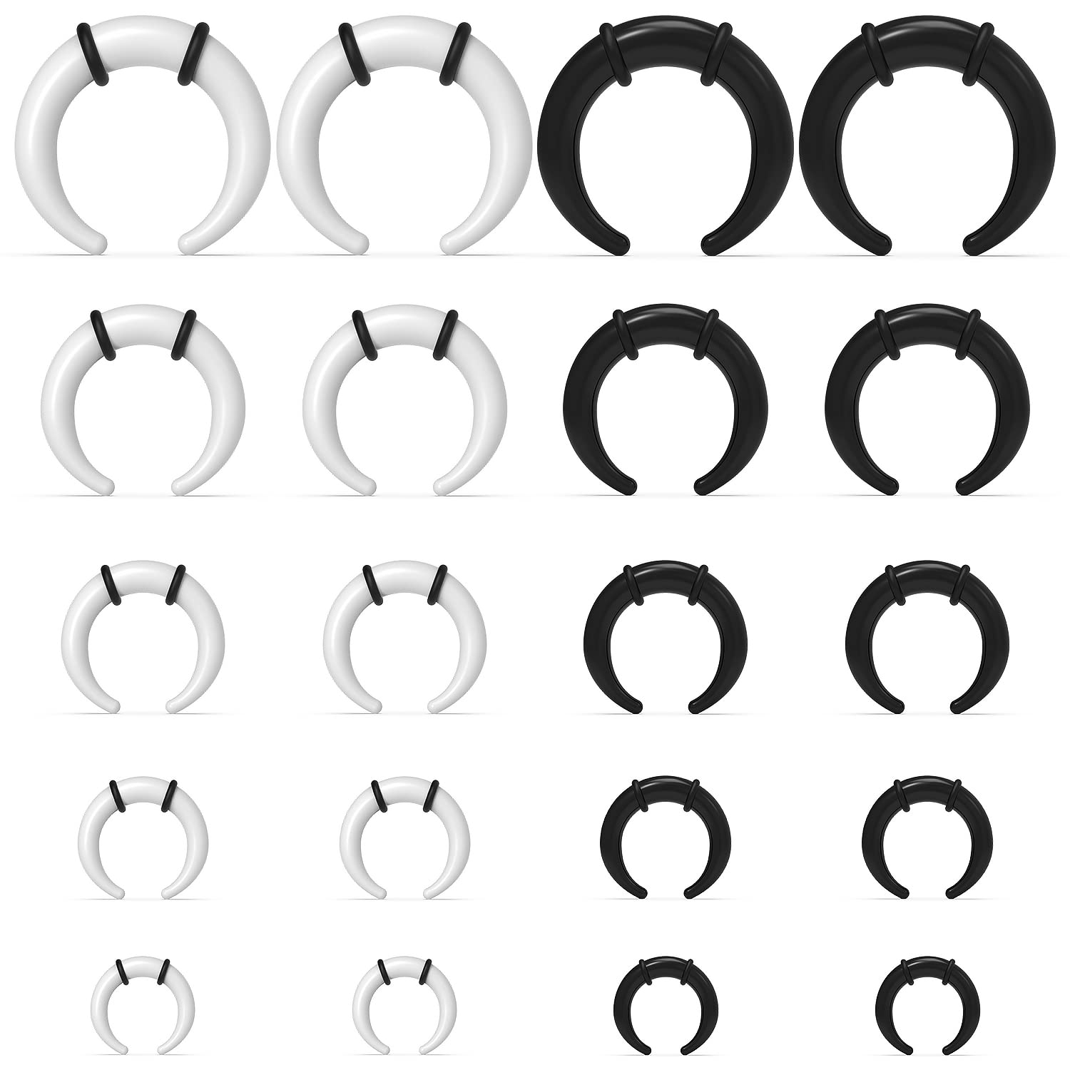 Grands anneaux de Septum 14G 1 - Body Jewelry Ear Gauges avis et prix